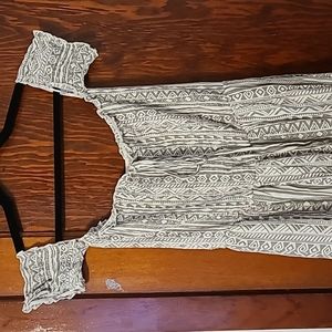 Off the shoulder high low dress